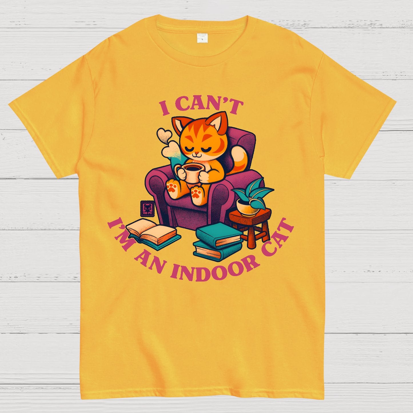 I Can't. I'm an Indoor Cat Geek T-Shirt