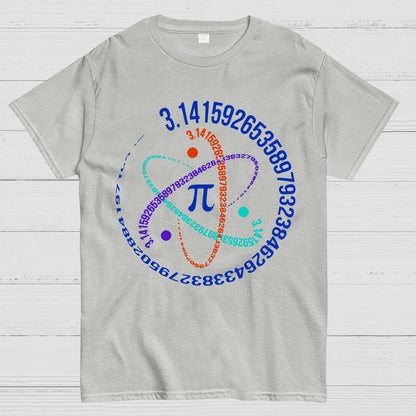 Atom Pi Math Science Geek T-Shirt