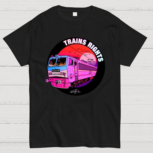 Trains Rights Geek T-Shirt