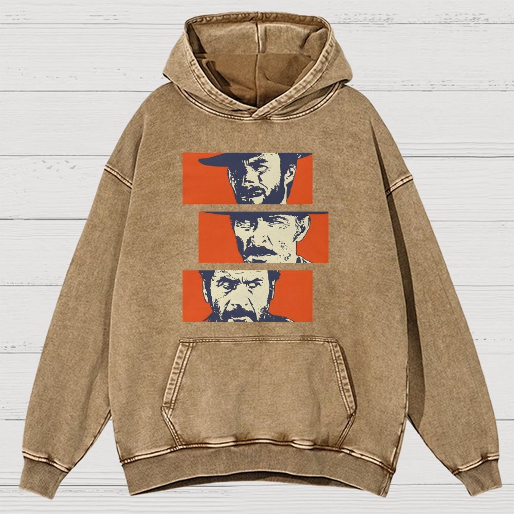 Buono Brutto Cattivo Vintage Distressed Hoodie
