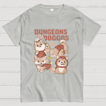 Dungeons And Doggos Nerdy T-Shirt