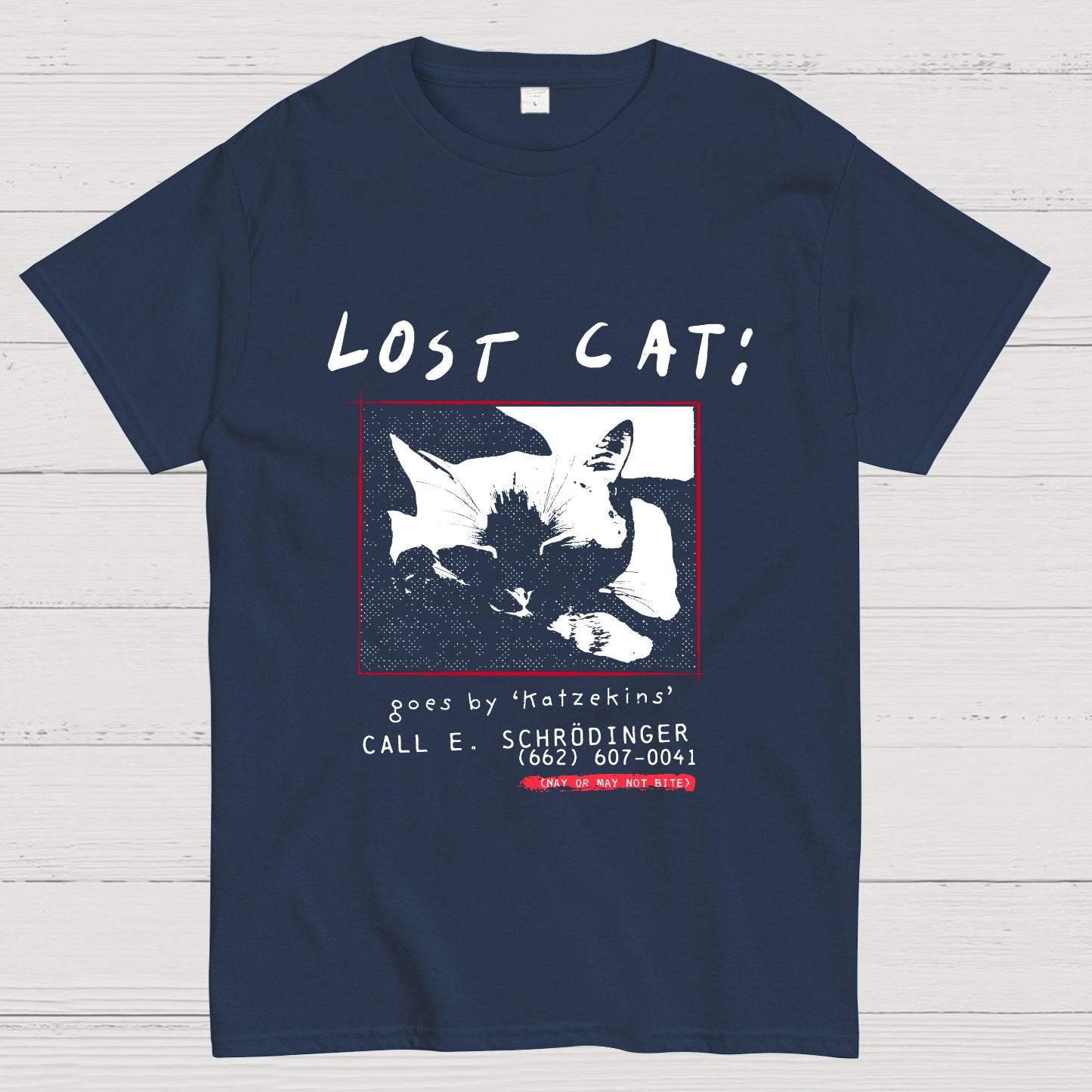 Schrödinger's Lost Cat Geeky T-Shirt