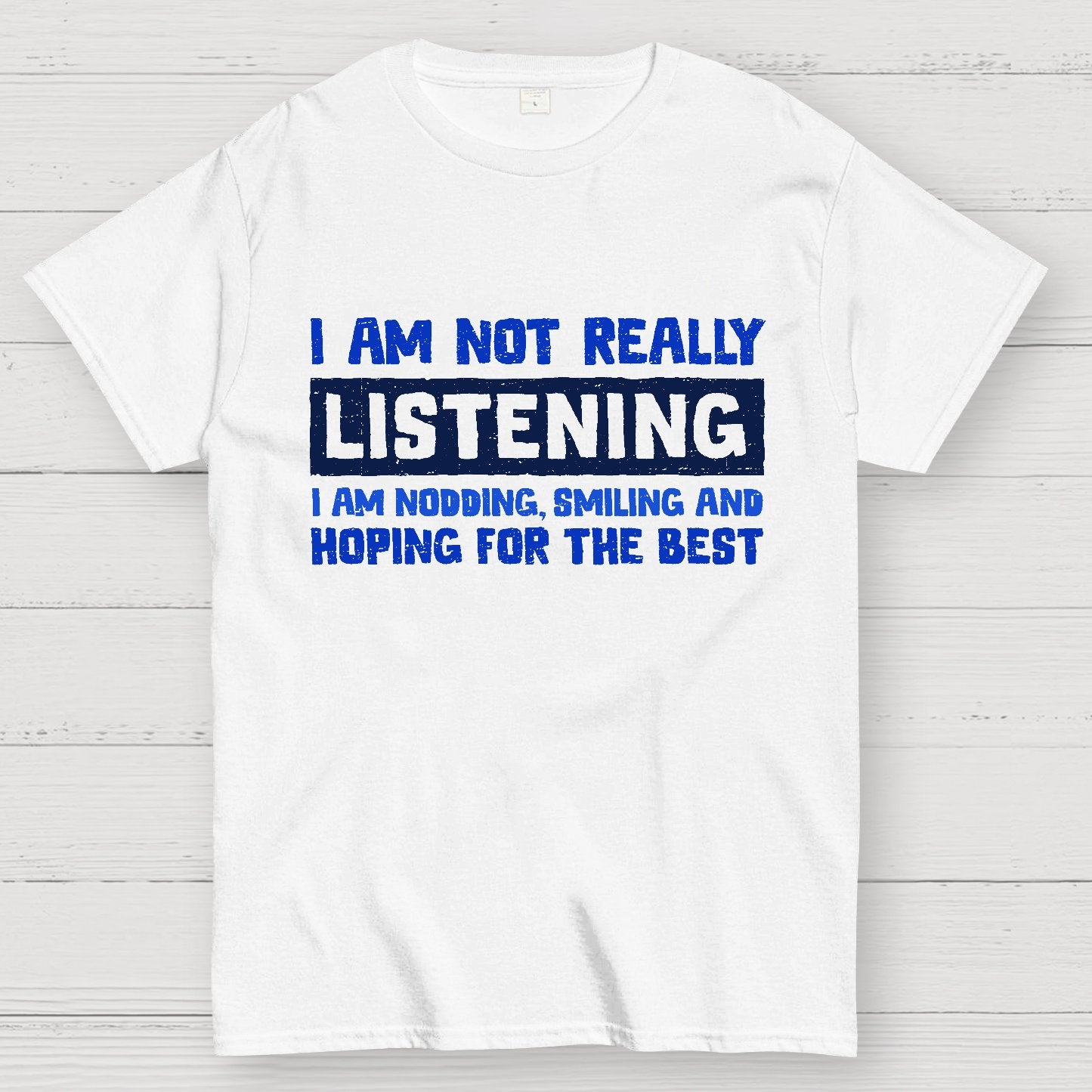 Hoping For The Best Geek T-Shirt