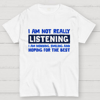 Hoping For The Best Geek T-Shirt