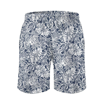 Batik Art Flowers Geek Shorts