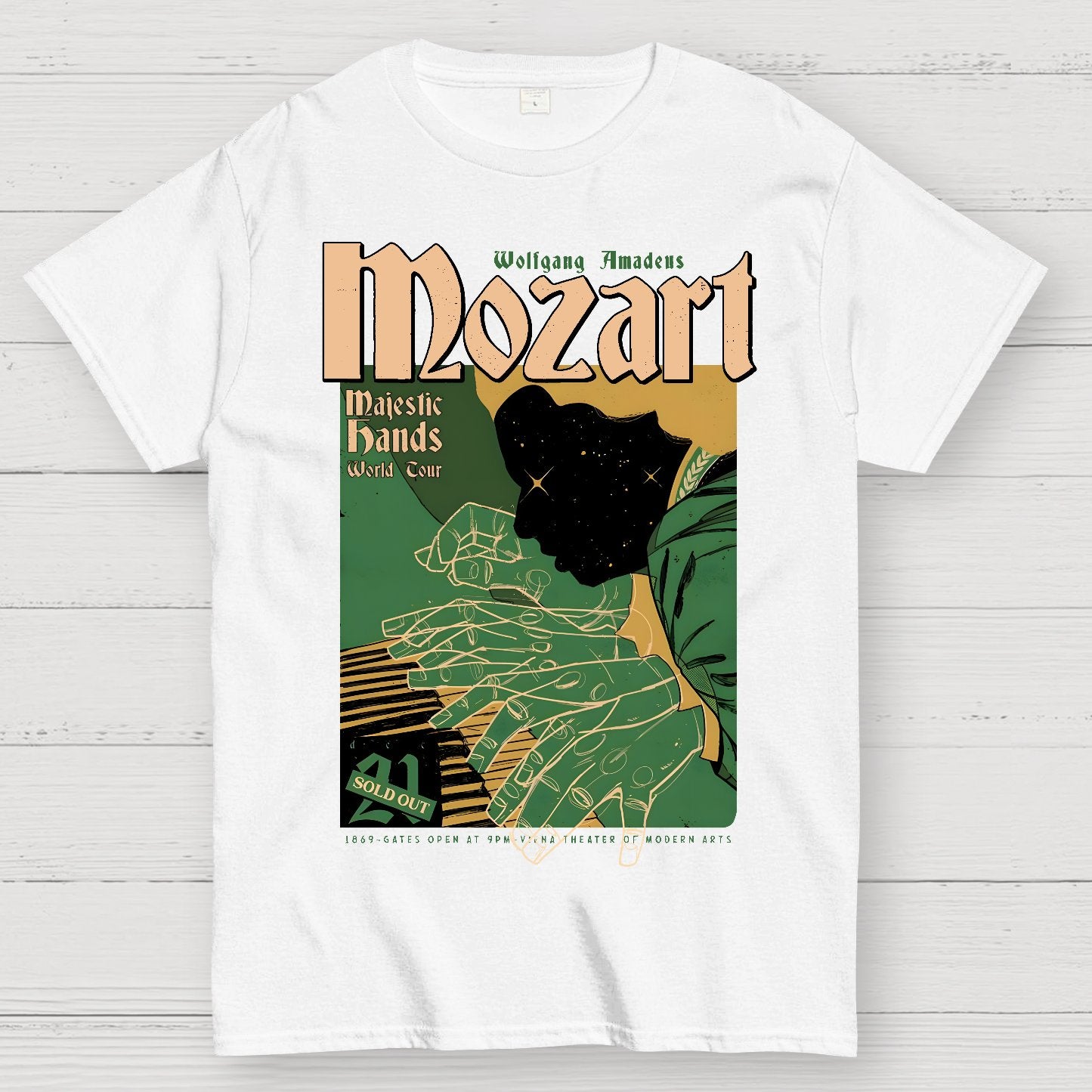 Rock Me, Amadeus Geek T-Shirt