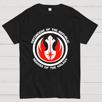Protectors Of The Republic Heroes Of The Galaxy Geek T-Shirt