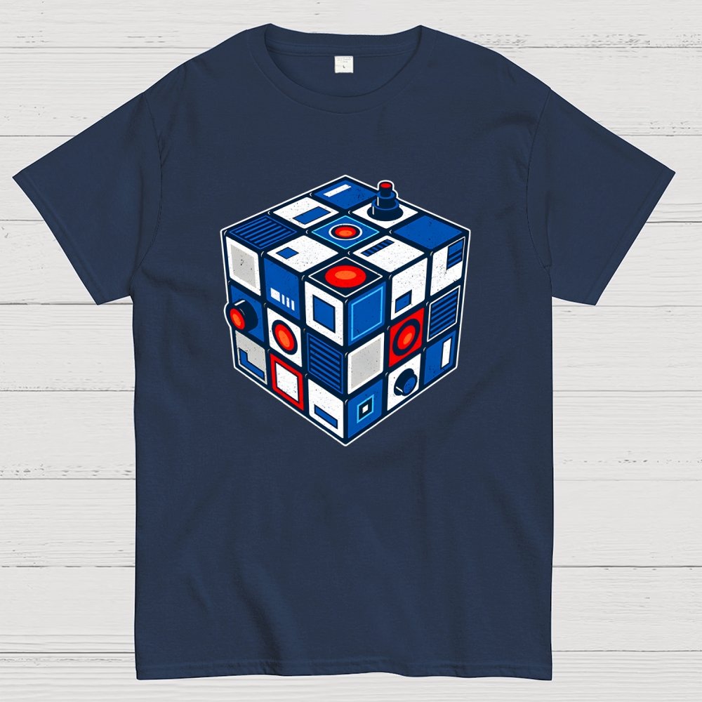 Droid Cube Geek T-Shirt