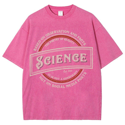 Old-Timey Science Vintage Distressed T-shirt