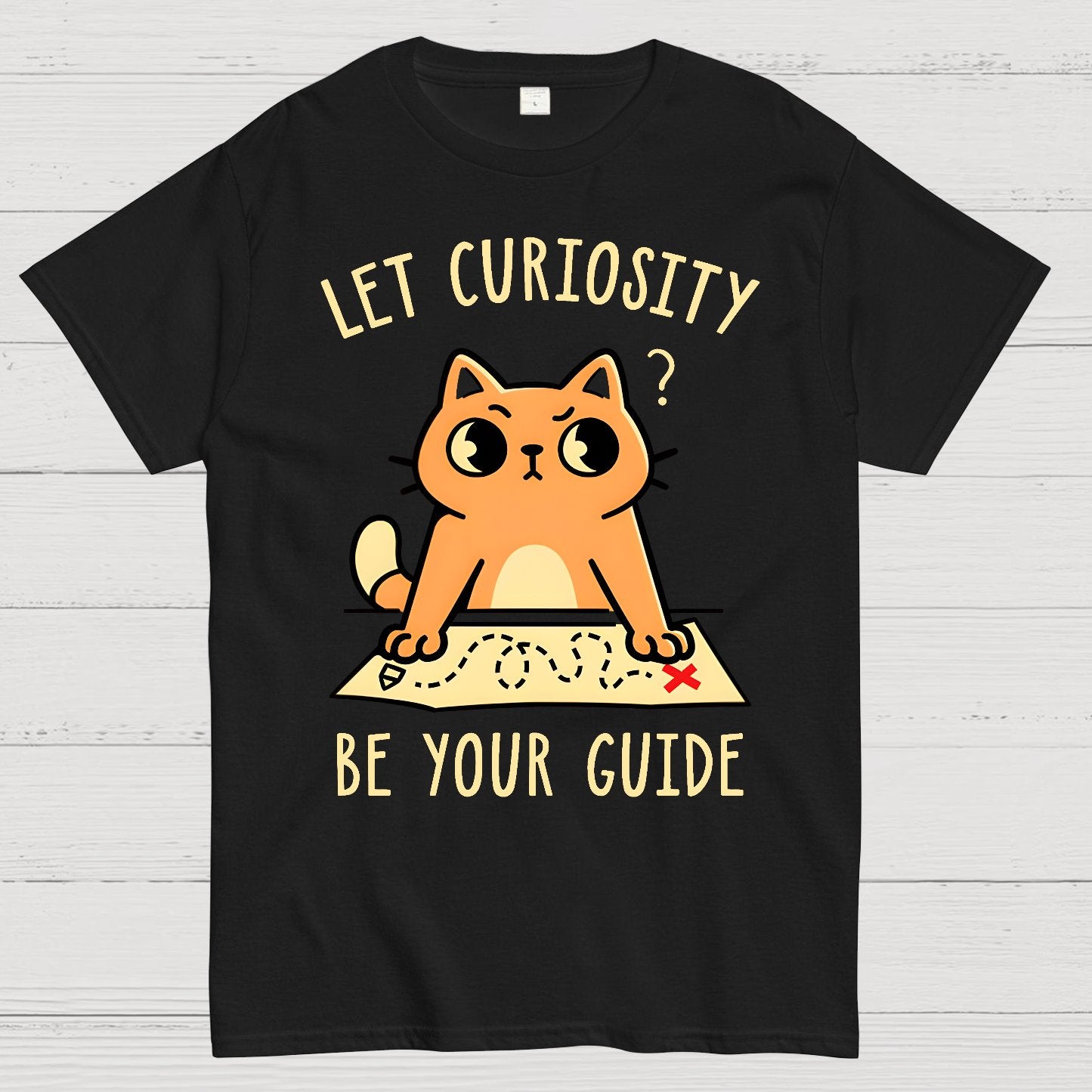 Let Curiosity Be Your Guide Geek T-Shirt