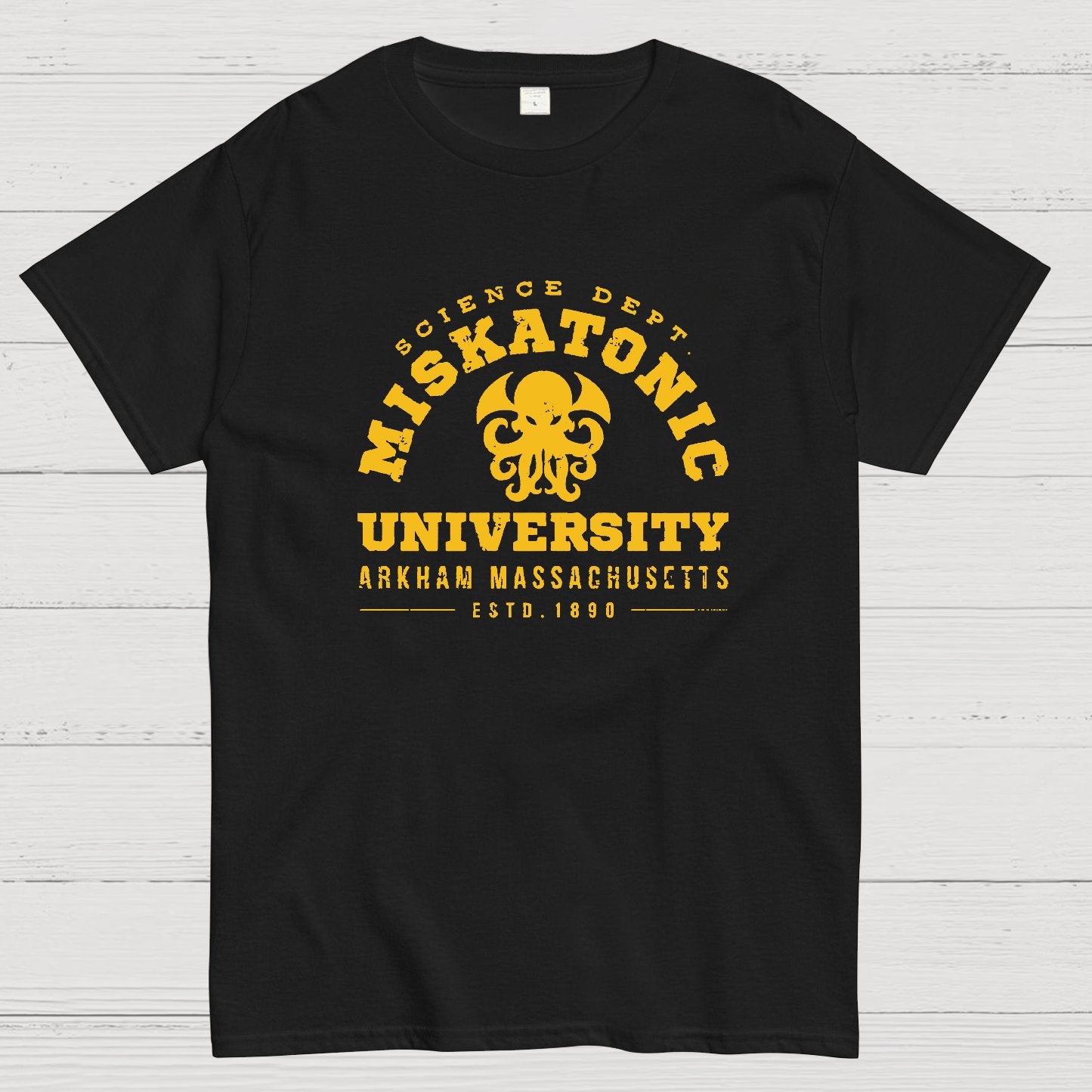 Mystic University Science Geeky T-Shirt