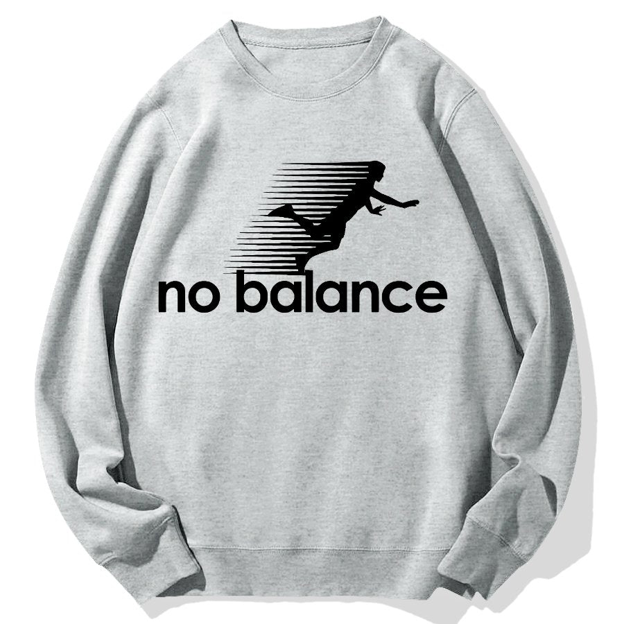 No Balance Geek Cotton Sweatshirt