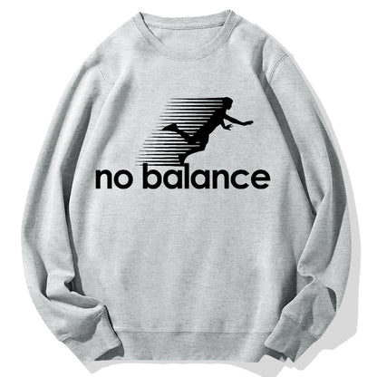 No Balance Geek Cotton Sweatshirt