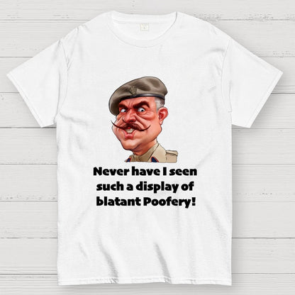 Blatant Poofery' Funny Geek T-Shirt
