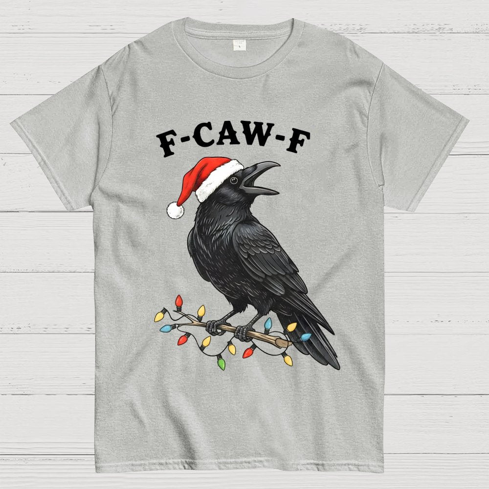 Christmas Funny Crow Geek T-Shirt