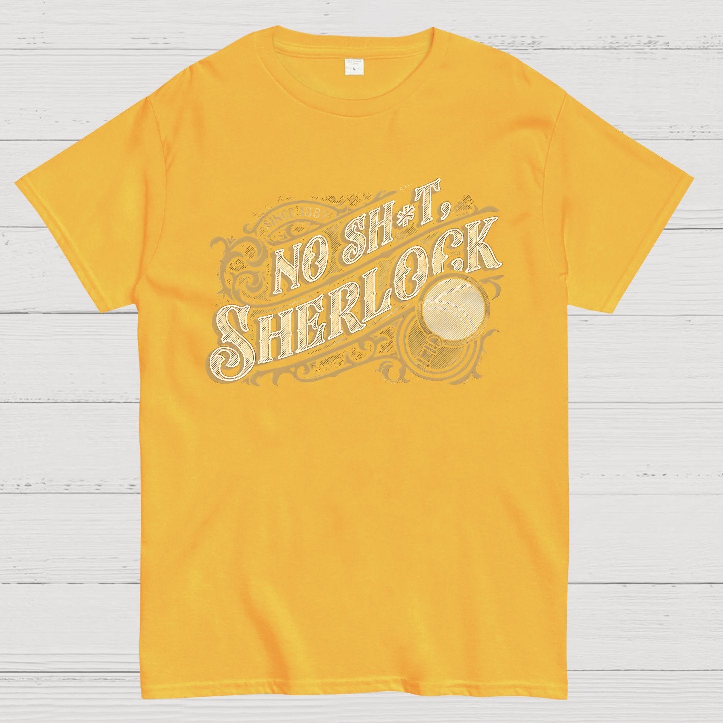 Book Detective Quote No Shit Geek T-Shirt