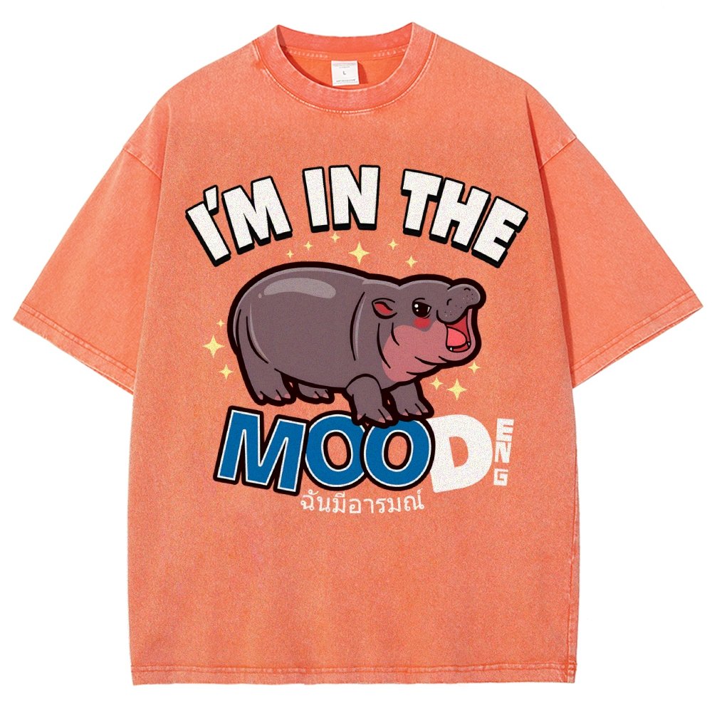 I'm In The MOOd Deng Vintage Distressed T-shirt