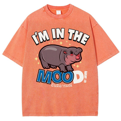 I'm In The MOOd Deng Vintage Distressed T-shirt