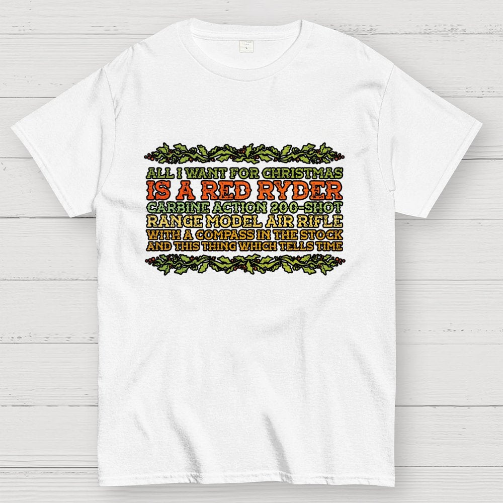 All I Want For Christmas Geek T-Shirt