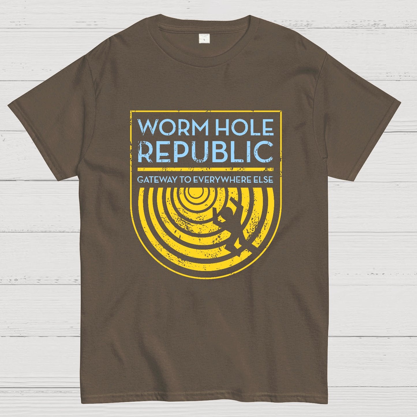 Worm Hole Republic Geek T-Shirt