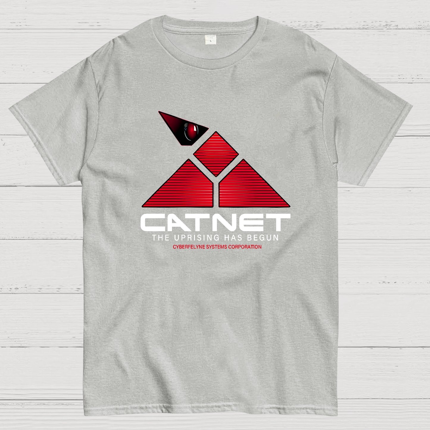 Rise Of The Meowchines Geek T-Shirt
