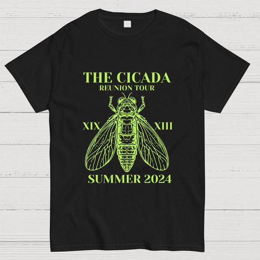 The Cicada Reunion U.S Tour 2024 Cicada Geeky T-Shirt