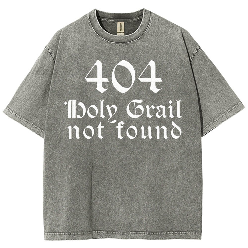 Holy Grail Not Found Vintage Distressed T-shirt