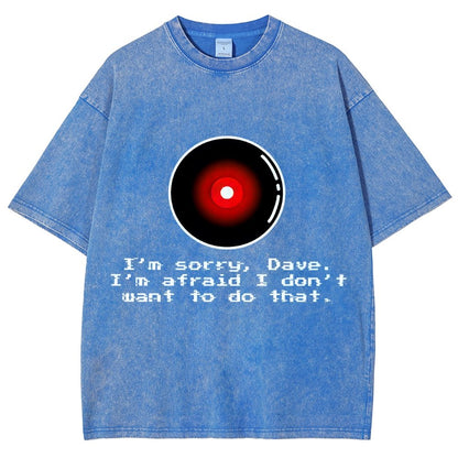 An Introvert's Odyssey I‘m sorry dave Vintage Distressed T-shirt
