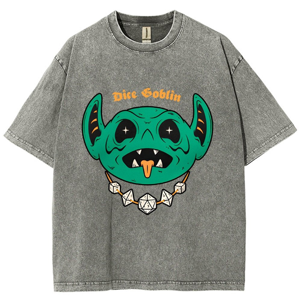 Dice Goblin Vintage Distressed T-shirt