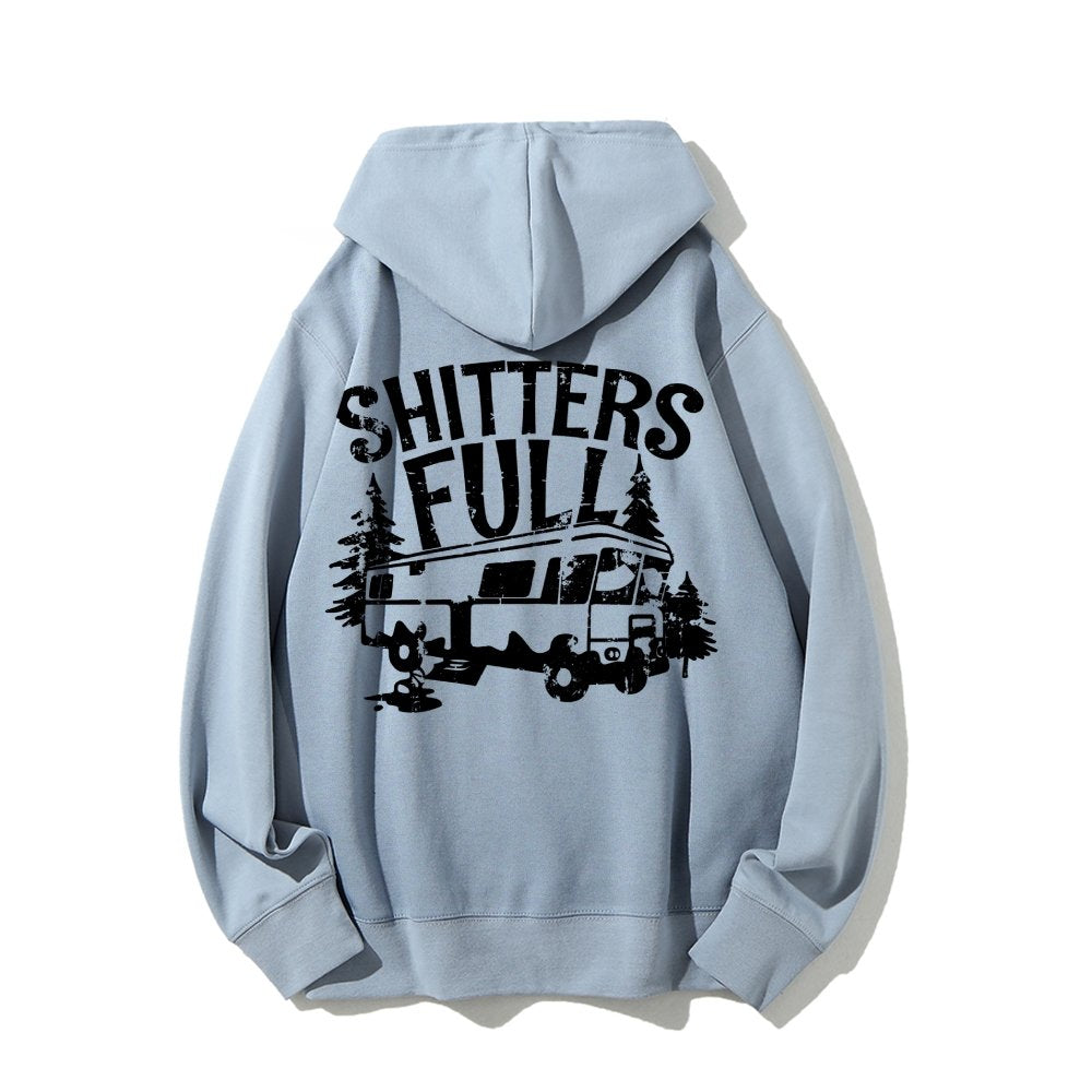 Shitters Full Printed Back Unisex Cotton Hoodie