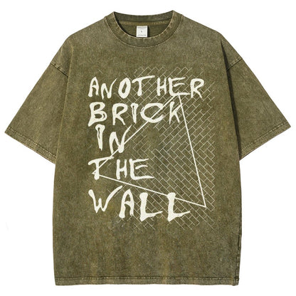 Another Brick In The Wall Vintage Distressed T-shirt