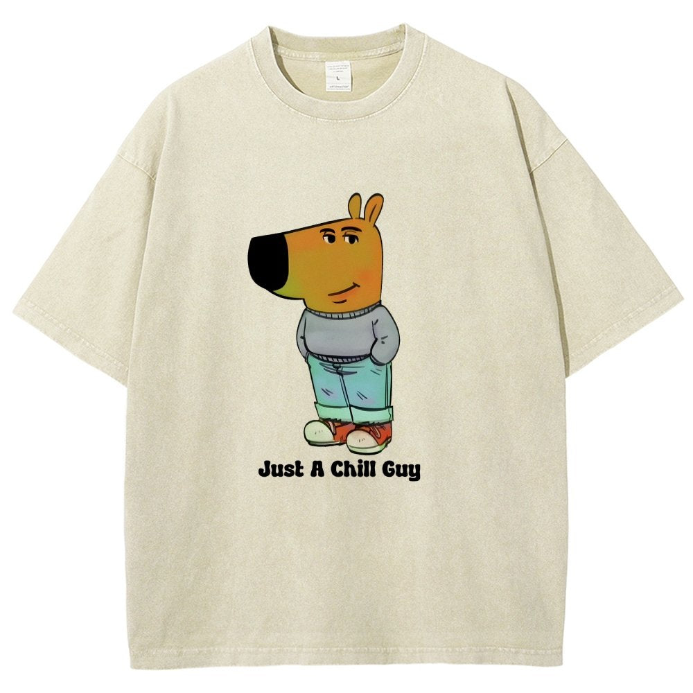 I'm Just A Chill Guy Vintage Distressed T-shirt