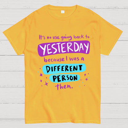 A Different Person Than Yesterday Geek T-Shirt