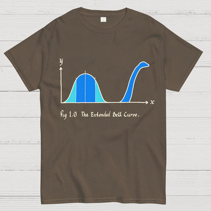 The Extended Bell Curve Geek T-Shirt