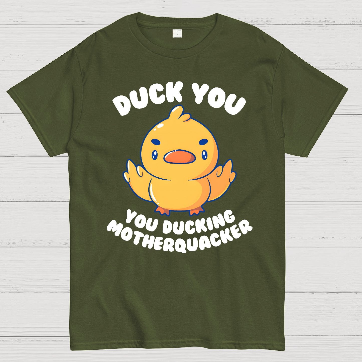 Ducking Motherquacker Geek T-Shirt