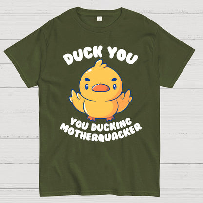 Ducking Motherquacker Geek T-Shirt