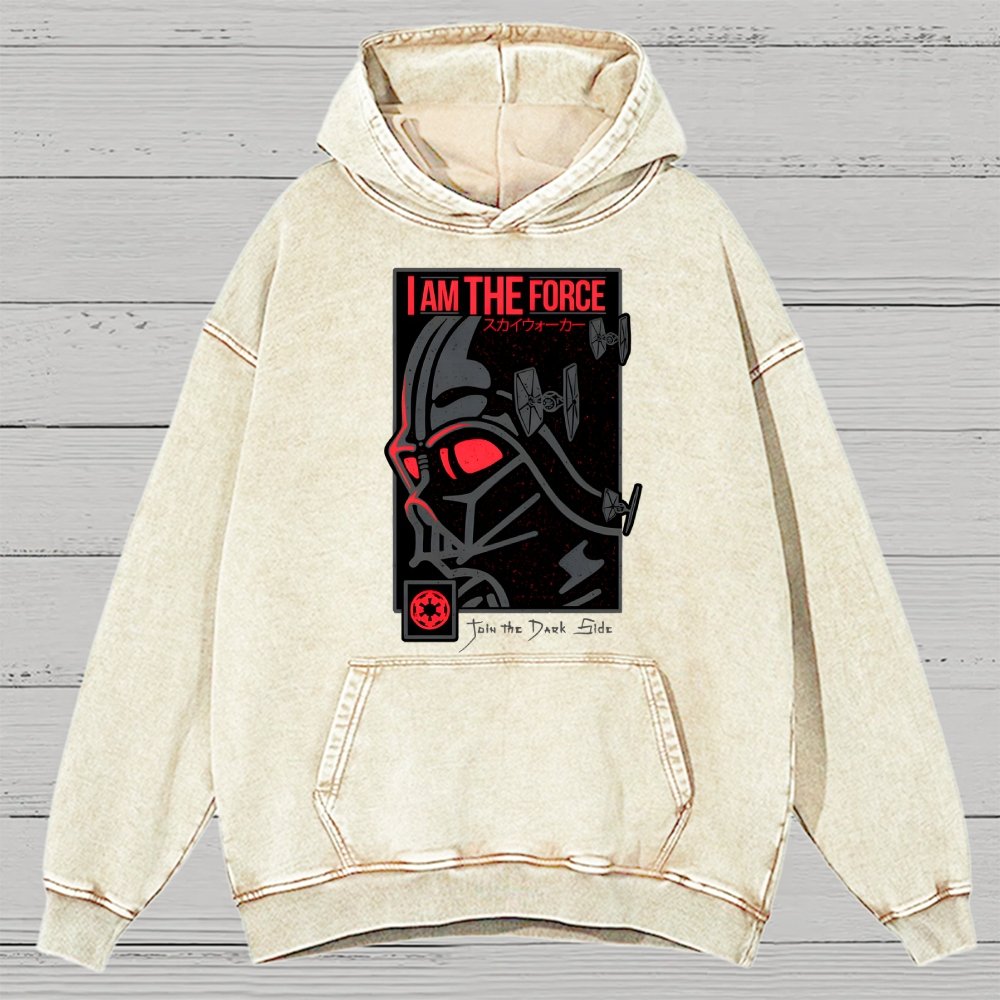 I'm Darkness Vintage Distressed Hoodie