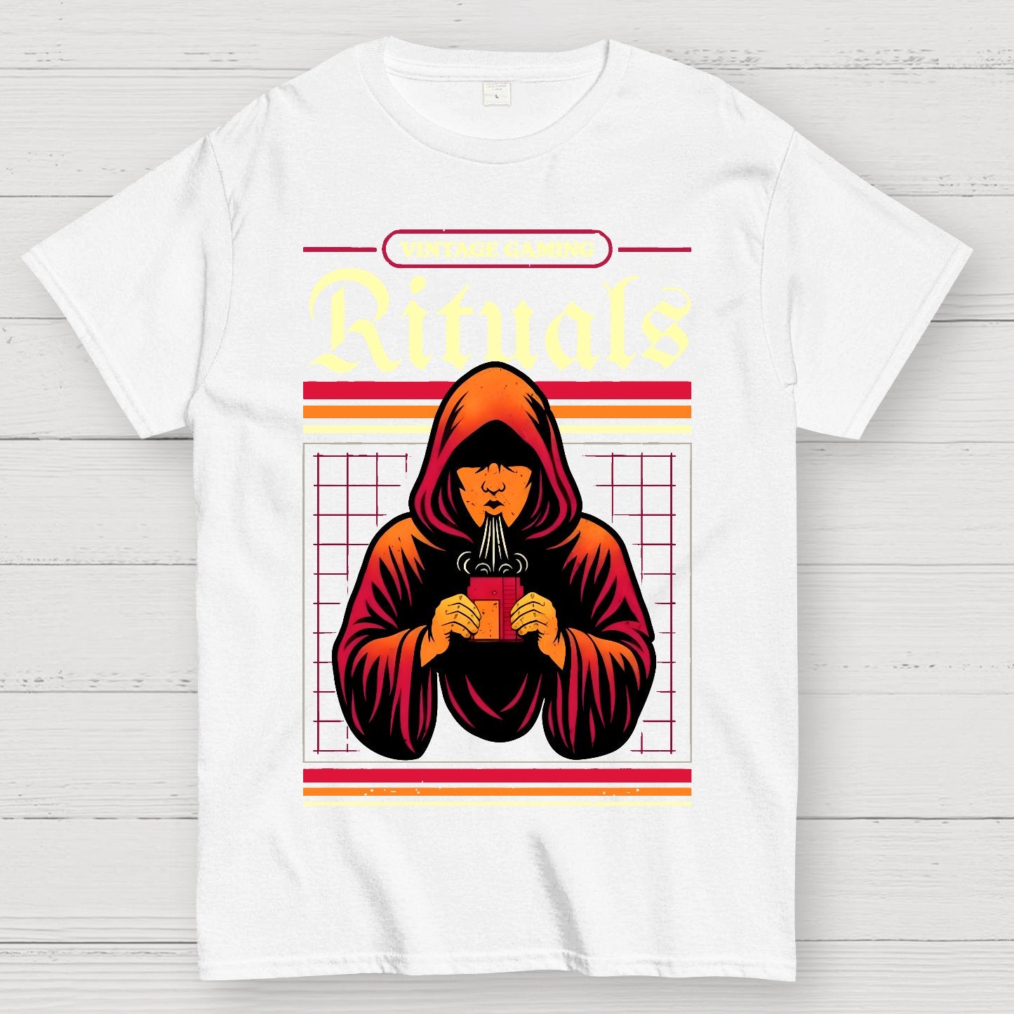 Vintage Gaming Rituals Geek T-Shirt