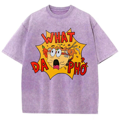 What Da Pho?Vintage Distressed T-shirt