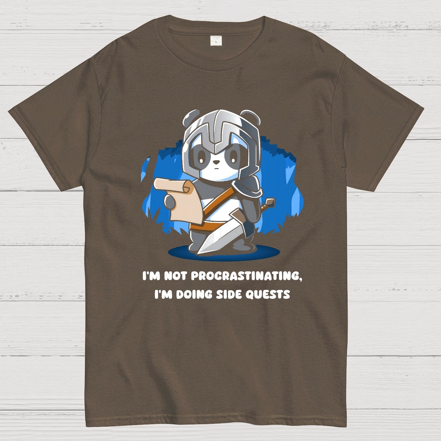I'm Not Procrastinating It's A Side Quest Geek T-Shirt