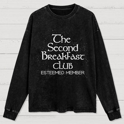 Esteemed Member Washed Long Sleeve Tee