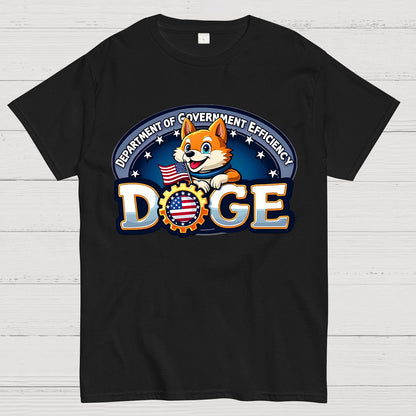 D.O.G.E-Department of Government Efficiency Geek T-Shirt