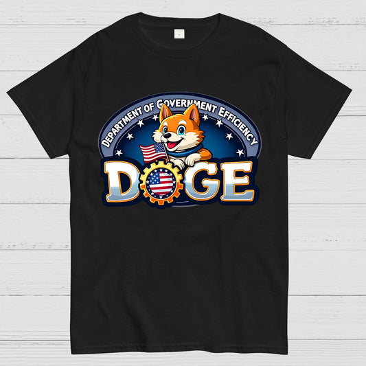 D.O.G.E-Department of Government Efficiency Geek T-Shirt