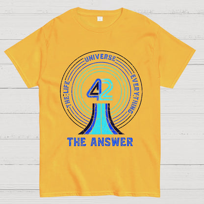 42 The Life Universe Everything Geek T-Shirt