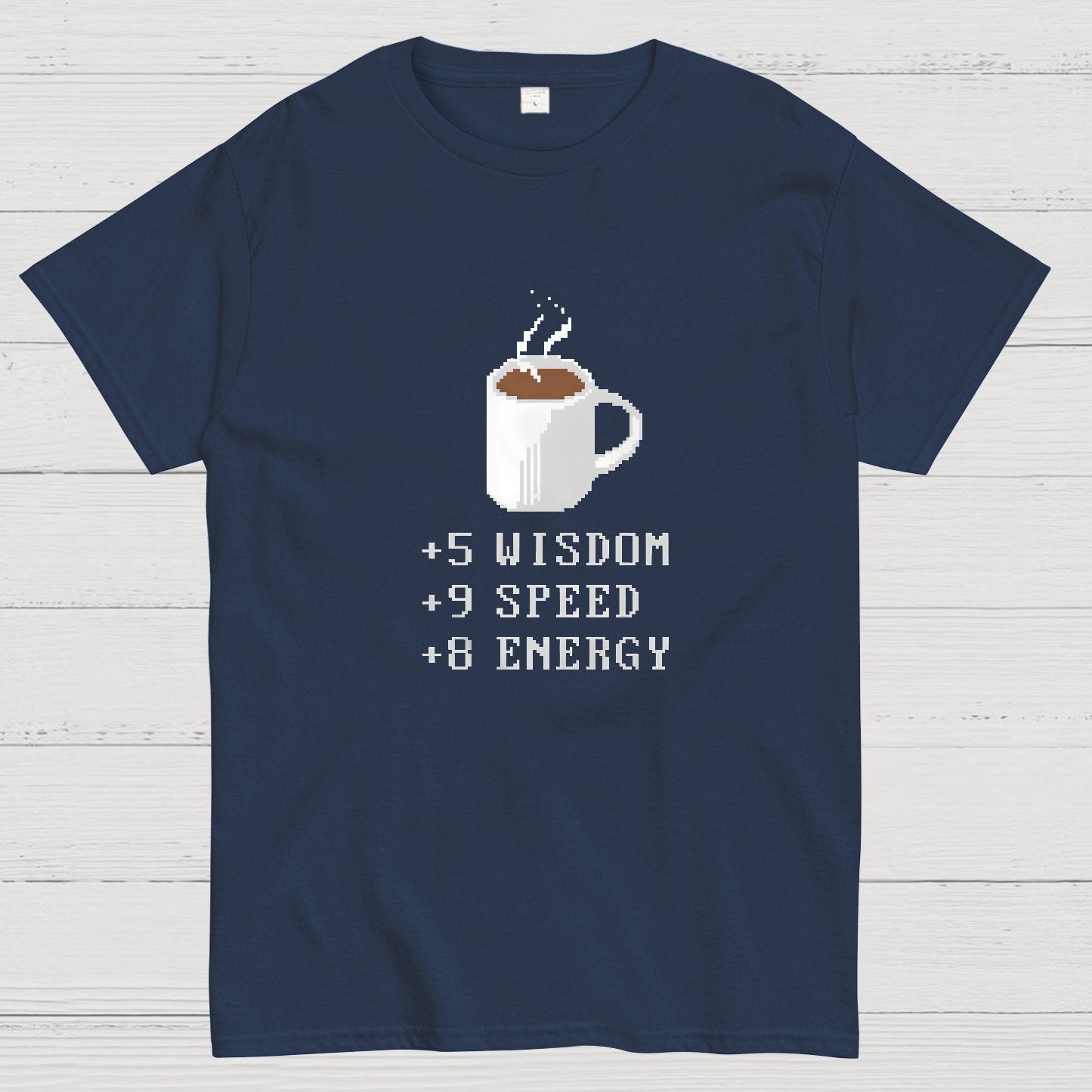 Coffee Plus To Stats Geeky T-Shirt