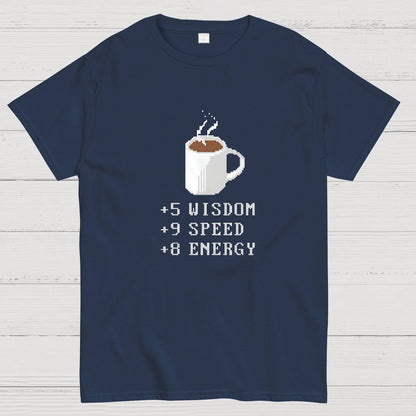 Coffee Plus To Stats Geeky T-Shirt