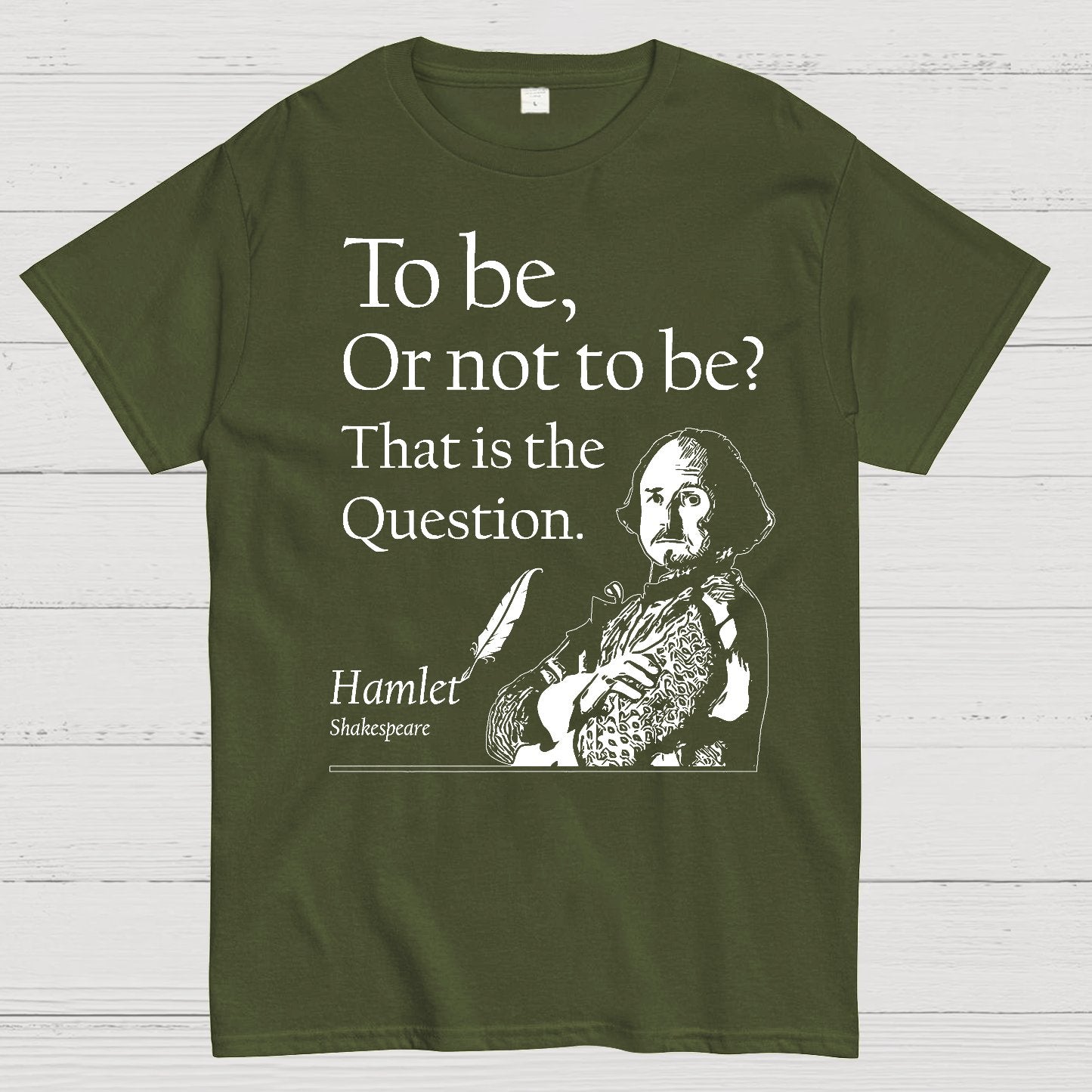 To Be Or Not To Be, Hamlet, Shakespeare Geek T-Shirt