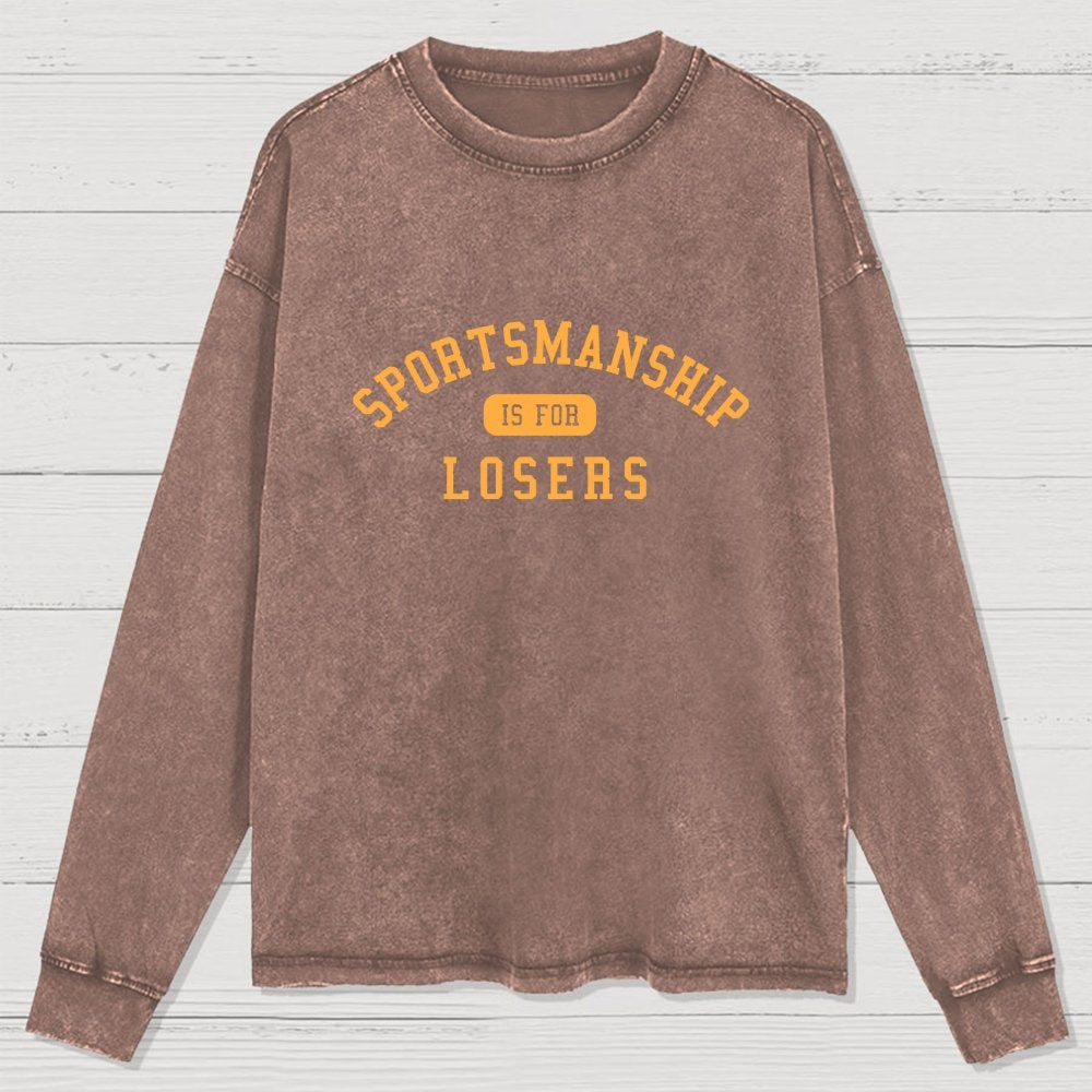 Sportsmanship Washed Long Sleeve Tee