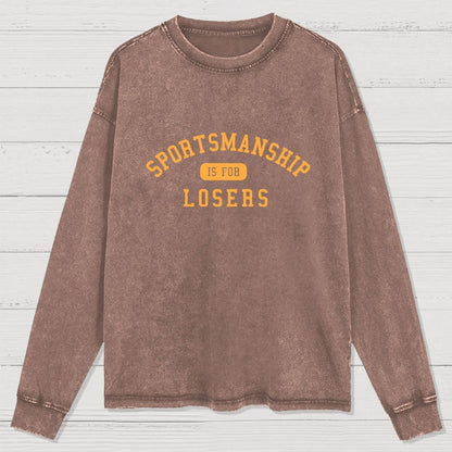 Sportsmanship Washed Long Sleeve Tee