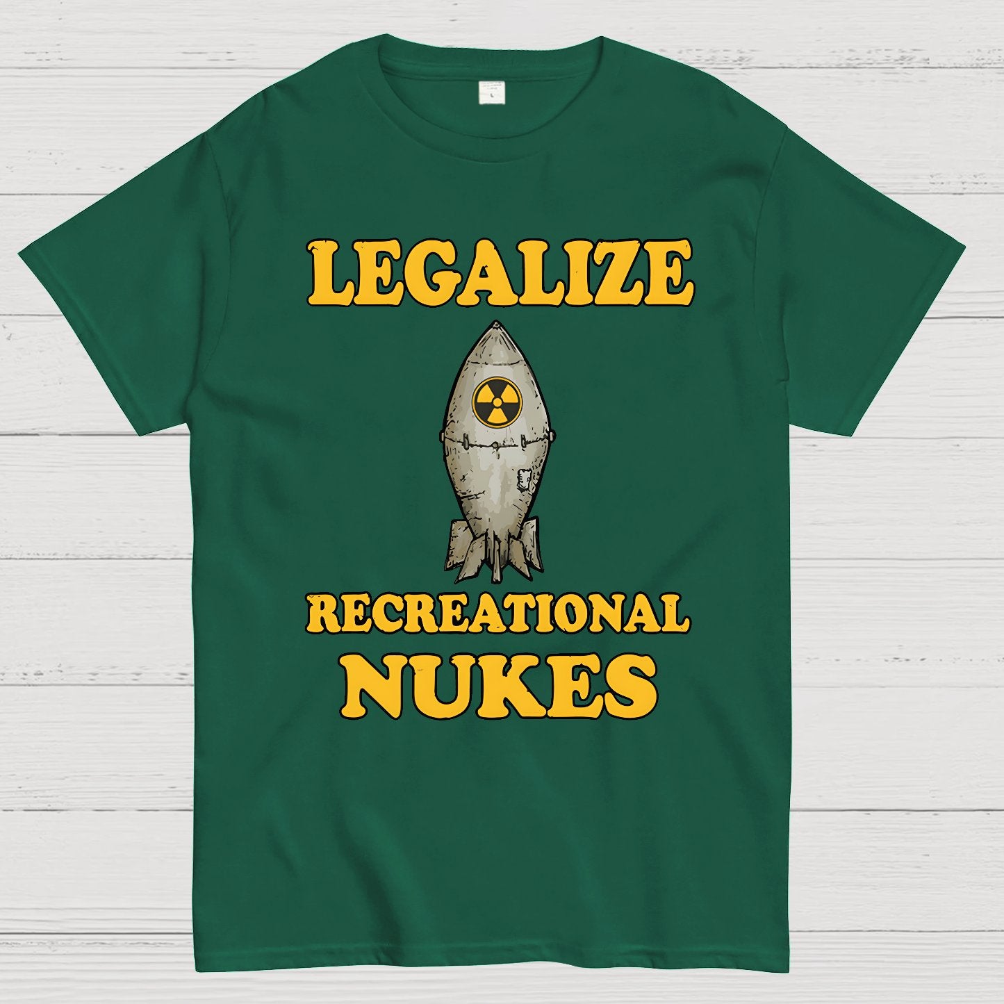 Legalize Recreational Nukes Geek T-Shirt